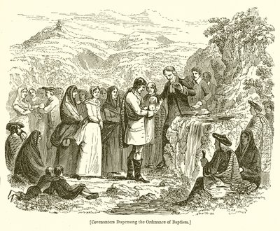 Covenanters Dispening the Baptism 作者 英语学校