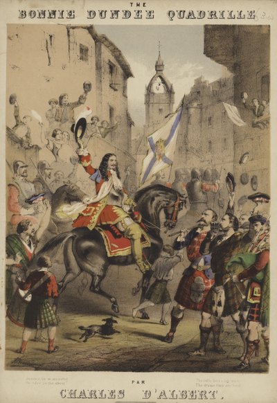 The Bonnie Dundee Quadrille的封面 作者 英语学校