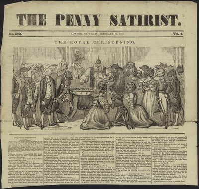 The Penny Satirist的封面 作者 English School
