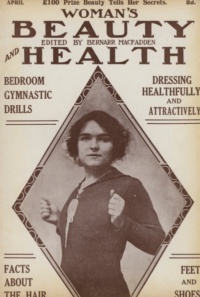 1913年《女人的美丽与健康》杂志封面 作者 英语学校