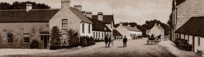 Crawfordsburn, Village and Inn (litho) 作者 英语学校