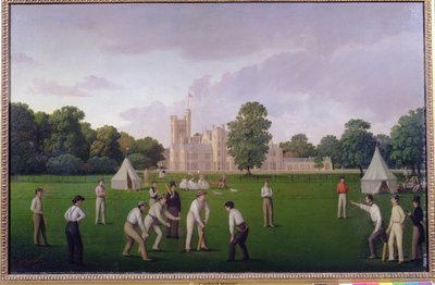 1855年坎福德庄园的板球 作者 英语学校