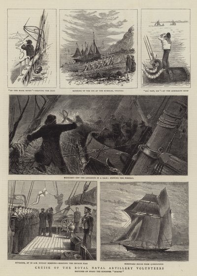 皇家海军炮兵志愿者巡航（雕刻） 作者 英语学校