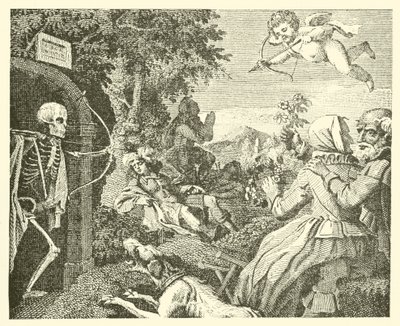 邱比特与死亡（雕刻） 作者 英语学校