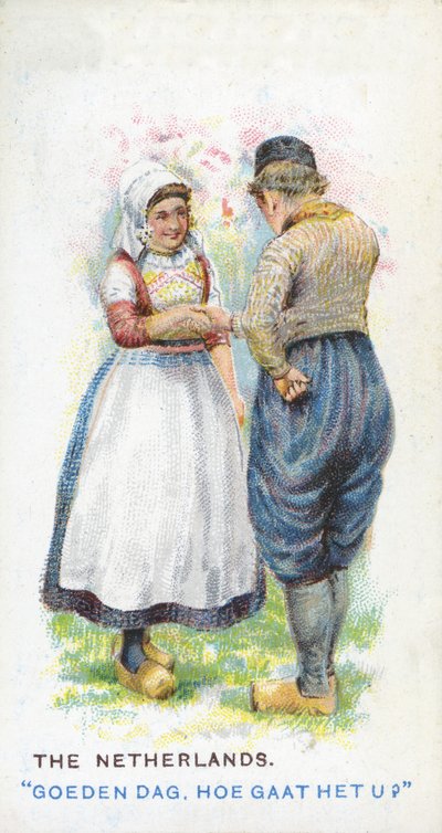 1907年在荷兰的习惯性问候 作者 英语学校