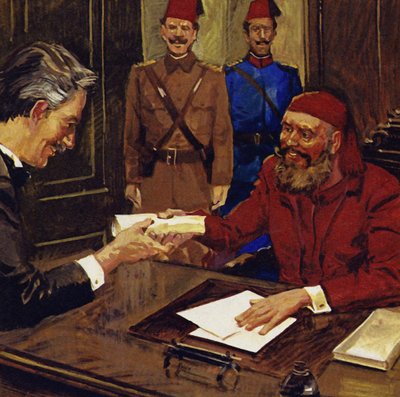 De Lesseps被赋予了建造苏伊士运河的任务 作者 英语学校