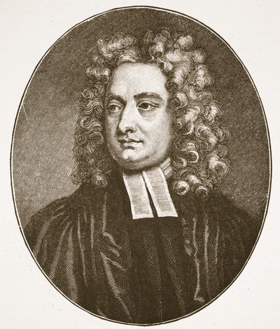 迪恩斯威夫特，来自英格兰教会的插图：人民历史由HDM Spence-Jones，酒吧。 c.1910（棕褐色照片） 作者 英语学校