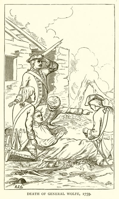 沃尔夫将军之死，1759年 作者 英语学校