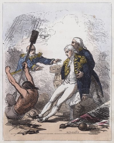 Death of Lord Nelson (coloured engraving) 作者 英语学校