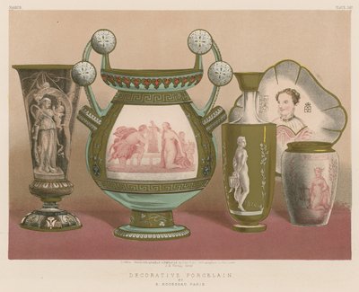 E Rousseau，巴黎的装饰瓷器 作者 英语学校