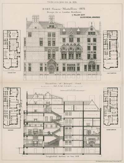 由William Scott设计伦敦住宅 作者 英语学校