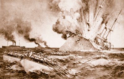 1915年3月14日1914  -  1919年在费尔南德斯附近毁坏了德累斯顿 作者 英语学校