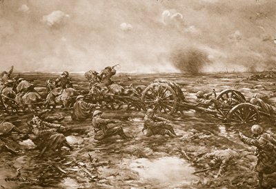 枪支运输的困难，1914-19 作者 英语学校