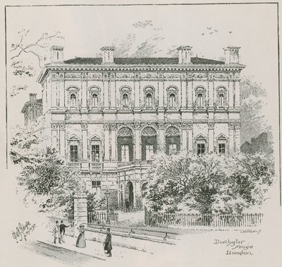 Dorchester House，Park Lane，伦敦，Shahzada Nasrullah Khan的住所 作者 英语学校