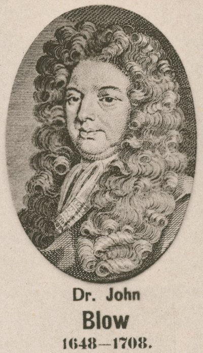 John Blow博士（凹版印刷） 作者 英语学校