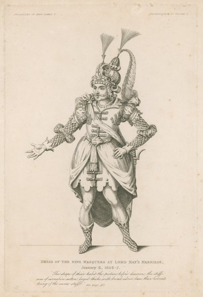 1606年1月6日，Lord Hays Marriage的九大服装 作者 英语学校