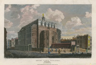 伦敦威斯敏斯特德鲁里巷剧院;在1809年被烧毁 作者 英语学校