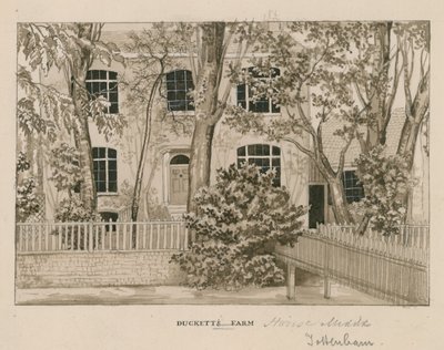 Ducketts Farm House，托特纳姆，伦敦（纸上写着） 作者 英语学校