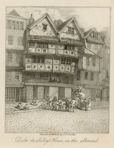 Strand的Duke de Sullys House 作者 英语学校