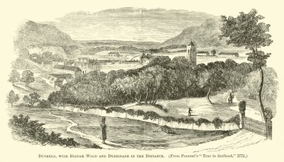 Dunkeld，与Birnam Wood和Dunsinane在距离 作者 英语学校