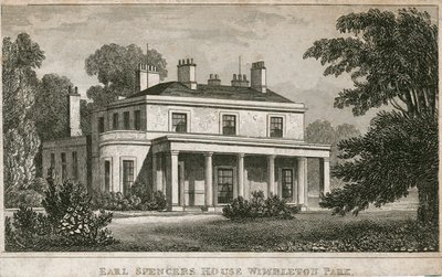Earl Spencers House，温布尔登公园 作者 英语学校