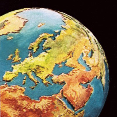 1965年从太空想象的地球 作者 英语学校