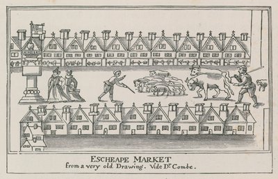 Eastcheap，大约1598年 作者 英语学校