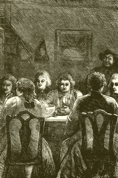 Edmund Burke在文学俱乐部 作者 英语学校
