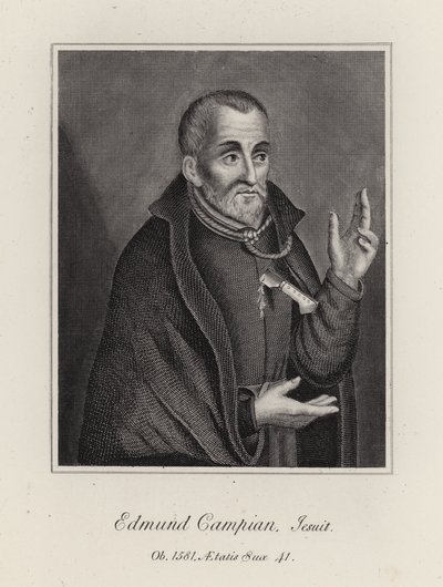 Edmund Campian (雕刻) 作者 英语学校