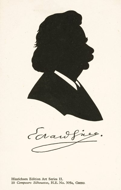 格里格（Edvard Grieg），挪威作曲家（Litho）。 作者 英语学校