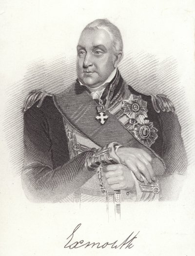Edward Pellew，英国海军上将埃克斯茅斯的第一子爵 作者 英语学校