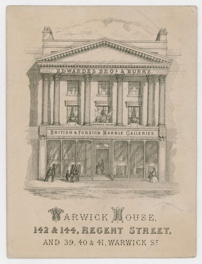 贸易卡Edwardes Brothers＆Burke 作者 英语学校