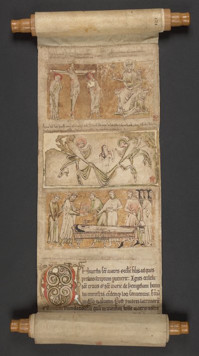 埃杰顿 MS 2849，膜片 I，约 1225-1230（牛皮纸） 作者 英语学校