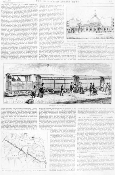 电动车，1890年 作者 英语学校