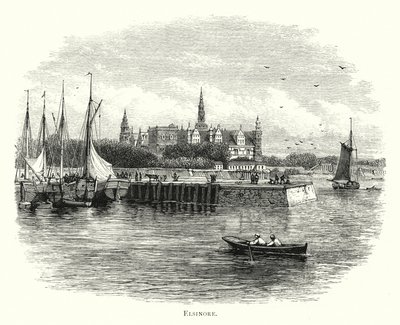 Elsinore (engraving) 作者 英语学校