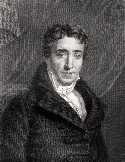 Emmanuel Joseph Sieyes，由WH Mote雕刻，1843年在伦敦出版的“政治家的历史剪影”中的插图 作者 英语学校