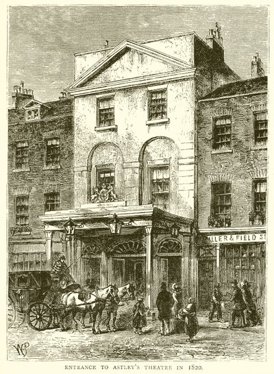 1820年进入Astleys剧院 作者 英语学校