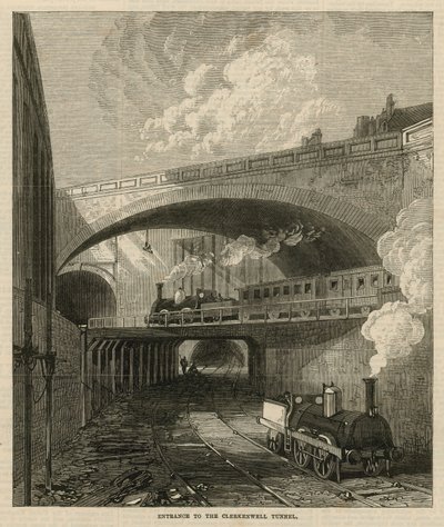 进入Clerkenwell隧道 作者 英语学校