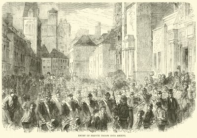 1871年5月，法国军队进入亚眠 作者 英语学校