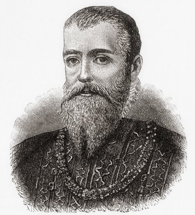 Eric XIV，1533-1577，瑞典国王，来自Ward and Locks Illustrated the World of the World，pub。 c.1882 作者 英语学校