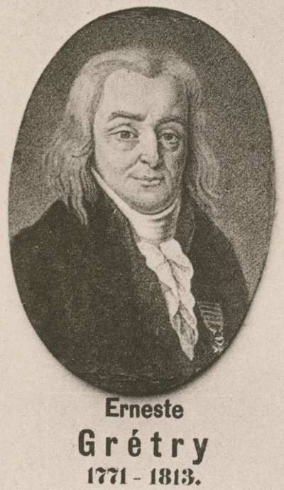 Erneste Gretry（凹版印刷） 作者 英语学校