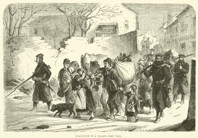 1870年12月在巴黎附近的一个村庄撤离 作者 英语学校