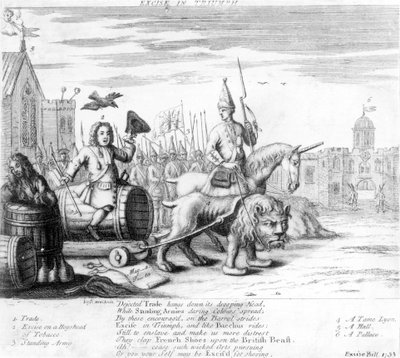 1733年在凯旋中消费税 作者 英语学校
