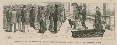 Seafour Hadens先生在Stafford House举办的篮子棺材展览 作者 英语学校