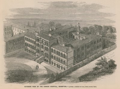 布朗普顿癌症医院的外部视图 作者 英语学校
