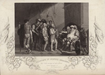 正义Shallows的Falstaff 作者 英语学校