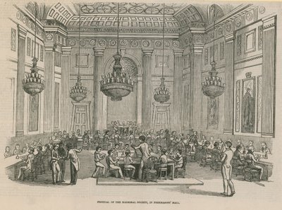 Madrigal Society音乐节，伦敦共济会大厅 作者 英语学校