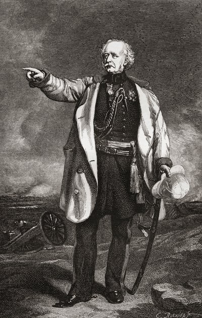 1878年出版的“艺术杂志”的元帅休·高夫 作者 英语学校