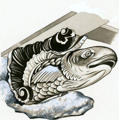 鱼面貌古怪的人 作者 英语学校
