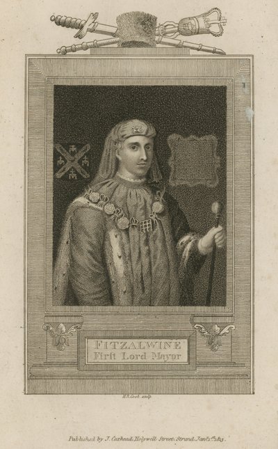 Fitzalwine，伦敦第一任市长 作者 英语学校